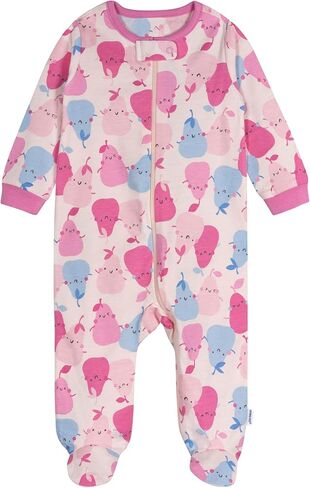 Onesies Brand Baby-Girls 4-Pack Sleep 'N Play Footies Multi Pack in Saudi Arabia