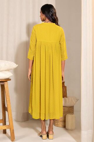 تم تمريض Janasya Maternity Kurta مع ميزة الرضاعة الطبيعية للنساء قبل وبعد الحوامل in Kuwait