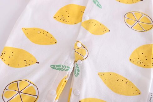 Newborn Infant Baby Boys Girls Bodysuit Jumpsuits with Button Long Sleeve Cotton Rompers Overall in Kuwait