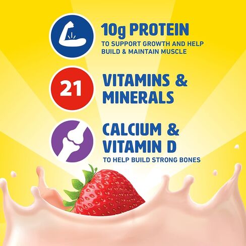 أساسيات الإفطار بالقرنفل الجاهزة للشراب ، الفراولة ، 8 fl oz carton (حزمة 24) in Saudi Arabia