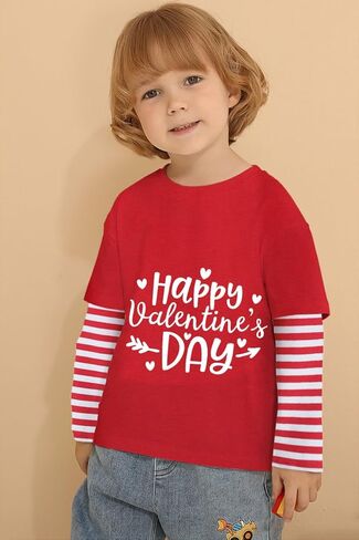 DDSOL BOYS TODDLER VALENTINES SHIRT Dinosaur Monster Truck Truck Tract in Kuwait