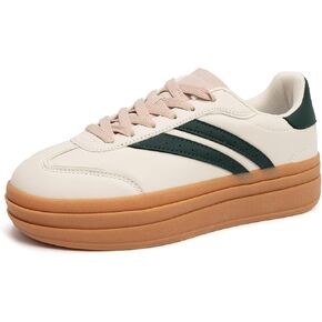 Platform Sneaker Women Casual Walking Shoes Low-Top Classic Tennis Shoes
