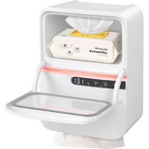 Baby Wipe Warmer and Baby Wet Wipes Dispenser,3 Modes of Temperature Heating Control Wipes Warmer for Babies with Changing Nightlight in Saudi Arabia