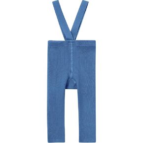 ODIZLI Baby Girls Boys Suspender Long Pants Footed Baby Knit Tights Leggings