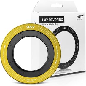 H&Y Step-Up Rings Adapter Variable Step Up Ring Lens Filter Adapter Rings Stepping Up Ring 67-82mm to 82mm Yellow, RevoRing Series