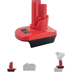 for Milwaukee Battery Adapter, Convert for M18 to Work for M12 Tool Battery Adapter