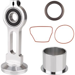 KK-4835 Air Compressor Piston Kit, Oil Free Air Compressor Pump Connecting Rod Replacement Kit for Craftsman for Devildiss for Dewalt for Porter for Cable, 5PCS