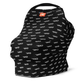 Little Rad Things Breathable Nursing Cover for Breastfeeding - Baby Car Seat Cover - Essential All-in-One Privacy Cover up for Stroller, High Chair, Shopping Carts, Gift for Mom, Baby