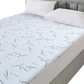 East Coast Bedding Size 44" x 75" Inch Waterproof Viscose Derived Bamboo Mattress Protector Pad: Sleep Easy with Premium Comfort and Protection