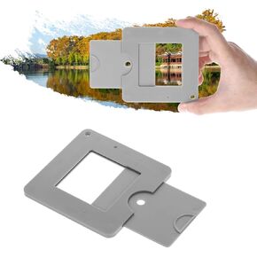 Artist Viewfinder, View Finder with Sliding Mechanism ABS Plastic Optical Viewfinder Color Isolation View Catcher Gray Artist Tool for Painting Drawing Sketching Photography