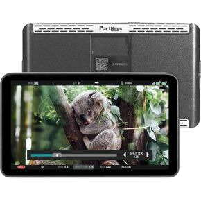 Portkeys LH7P Camera Field Monitor 7'' 1000nit Touchscreen Camera Monitor Wireless Control Camcorder Monitor for A7S III/FX30/ZV-E10, BMPCC 4K/6K/6K Pro (White)
