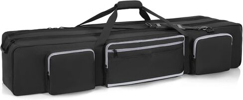 IBVIVIC Tripod Bag, 50.8" Tripod Carrying Case with Padded Divider | Light Stands Bag Dual Zipper for Monopods, Speaker Stands, Gear, Mic Stand, Tent Pole in Saudi Arabia