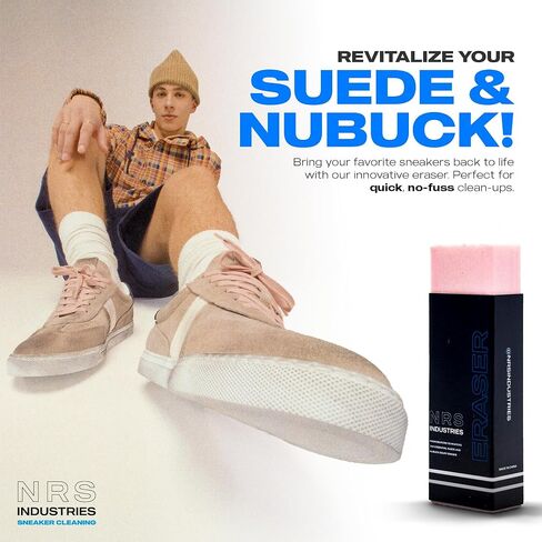 Essential Suede And Nubuck Eraser, Instant Sneaker Shoe Cleaner in Saudi Arabia