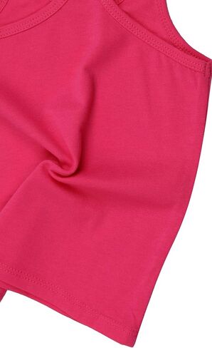 ToBeInStyle Infants Boys Girls Sheer Jersey Racer Back Tank in Kuwait