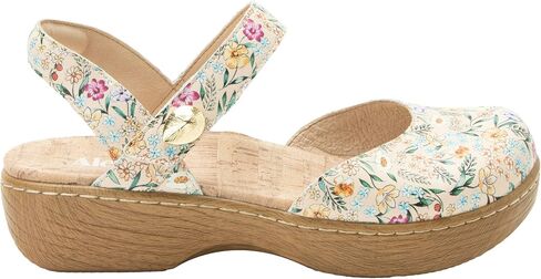 Alegria Women's Opal Leather Shoes with Slingback Open Back Sandals in Saudi Arabia