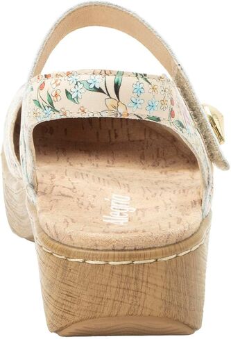 Alegria Women's Opal Leather Shoes with Slingback Open Back Sandals in Saudi Arabia