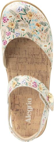Alegria Women's Opal Leather Shoes with Slingback Open Back Sandals in Saudi Arabia