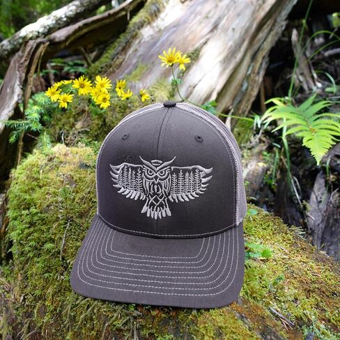 HORN GEAR Trucker Hat - Great Horned Owl in Kuwait