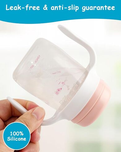 Baby Bottle Handles for Spectra Bottles, Ergonomic Bottles Holder for Newborn, 4 Count in Saudi Arabia