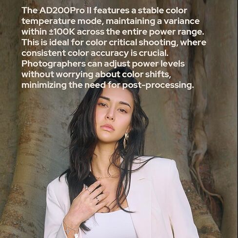 GODOX AD200 Pro II AD200Pro II 200Ws 2.4G Flash with Godox X3-C Trigger for Canon, 500 Full Power Flashes, 0.01-1.8s Recycling TTL Speedlite Pocket Monolight Strobe Flash (Upgraded Godox AD200 Pro) in Kuwait