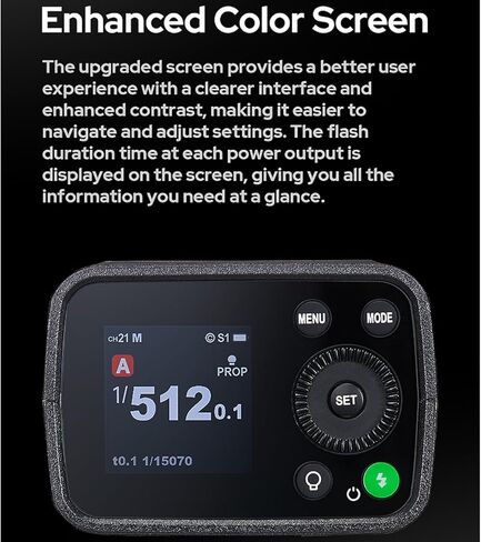 GODOX AD200 Pro II AD200Pro II 200Ws 2.4G Flash with Godox X3-C Trigger for Canon, 500 Full Power Flashes, 0.01-1.8s Recycling TTL Speedlite Pocket Monolight Strobe Flash (Upgraded Godox AD200 Pro) in Kuwait