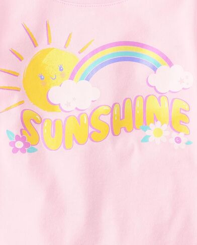 The Children's Place Baby Girls' and Toddler Assorted Everyday Short Sleeve Graphic T-Shirts,multipacks in Saudi Arabia