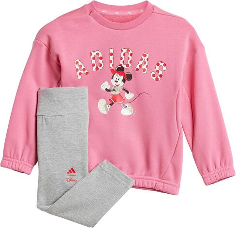 adidas Baby Girls' Disney Minnie Mouse Jogger Set in Kuwait