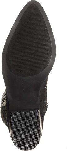 Womens Zaria Pointed Toe Over Knee Fashion, Black, Size 5.0 in Saudi Arabia