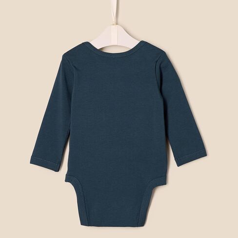 Amazon Essentials X Sofia Grainge Usisex Babies's Long Sleeve Crew Neck Bodysuit ، حزمة 3 in Kuwait