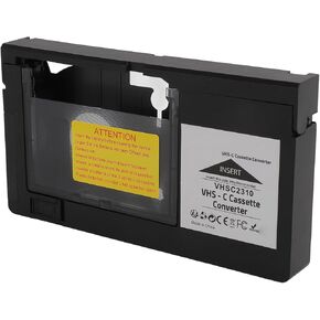 Camcorders Cassette Adapter for Converting VHS - C or VHS Tapes, Including All 1.2mm Standard Tapes, VHS Cassette Converter