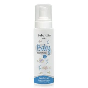 Baby Jolie Baby Shampoo Foam Paris, With tear-free formula. Cradle Cap Shampoo for Babies Gentle and Safe for Newborns and Toddlers | 7oz (210ml)