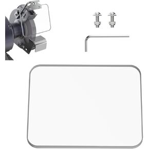 Neeki 4x5" 1pcs Bench Grinder Replacement Eye Shield, Small Grinder or Small Bench Grinder Protective Cover, HD, Lightweight and Durable