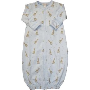 Kissy Kissy Baby-Boys Infant Sophie La Girafe Print Convertible Gown