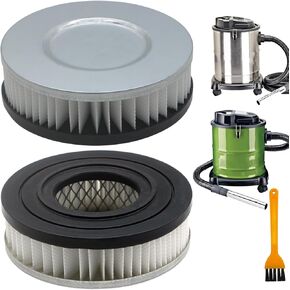 2 Pack HEPA Vacuum Motor Filters Compatible with PowerSmith PAVC101, 10 Amp Ash Vacuum