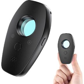 Hidden Camera Detectors Spy Camera Detector for Hotel, Travel, Office, Meeting Rooms, Spy Camera Finder Locates Hidden Camera with Infrared Light, Portable Pocket Sized