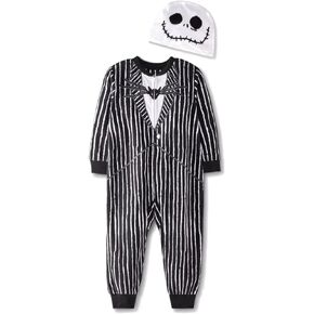 Disney Nightmare Before Christmas Blanket Sleepers Pajamas Halloween