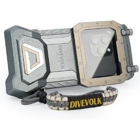 DiveVolk SeaTouch 4 Max Plus Underwater Smartphone Housing - Starlight Gray