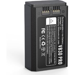 3500mAh Replaceable Battery Compatible with VB30 VB26 VB26A VB26B Battery Camera Flash Speedlite Battery for V1/V1 PRO/AD100 PRO/V850III/V860III（Model:VB30 PRO）