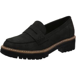 Bandkos Women's Platform Loafers Shoes Slip On-Suede Chunky Dress Loafers for Work, Casual Womens Business Penny Loafers