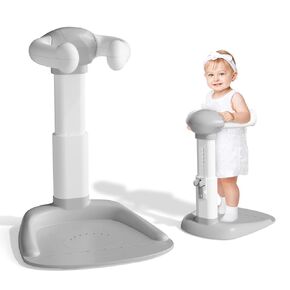 Baby Bathtub with Shower Stand Support | Anti-Pinch Soporte para Bañera de Bebé, Adjustable Shower Tower & Anti-Slip for Toddler Standing Up Themselves,Ideal Gift for Infants 8-36 Months