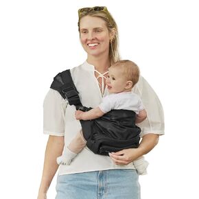 KIDIRA Baby Sling Carrier, Toddler Carrier Baby Carrier Newborn to Toddler (8-44 lbs), Portable Lightweight Non-Slip Hip Baby Holder with Protective Mesh and Adjustable Padded Shoulder Strap