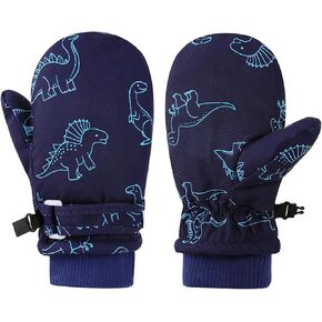 Toddler Snow Gloves Toddler Waterproof Mittens Kids Ski Gloves Kids Mittens Baby Winter Mittens for Boys Girls