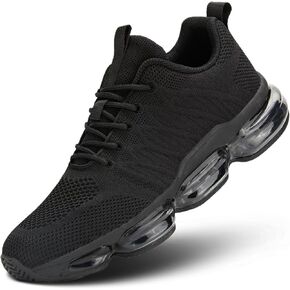 Womens Air Cushion Running Shoes Walking Jogging Fitness Gym Fashion Sneakers Lace Up Casual Comfortable Work Tennis Sport Athletic Trainers