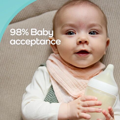 Nuk مثالية تطابق بطيء تدفق الثدي ، زجاجة مضادة للدورة ، 5 أوقية ، 4 حزمة ، BPA مجانا in Kuwait