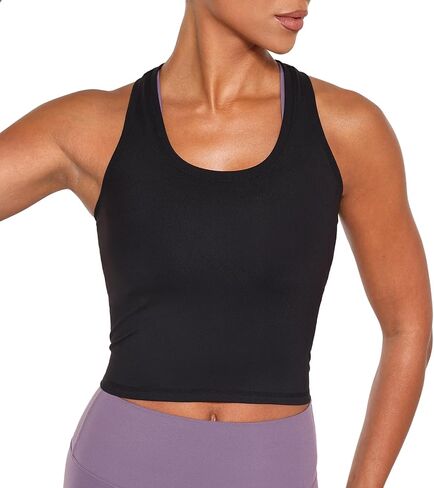 Lavento Women's Racerback Workout Tank Top Sports Yoga Tops Active Sleeveless Shirts in Kuwait