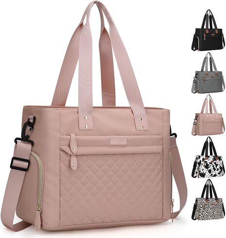 Diaper Bag Tote for Working Mom, Large Travel Baby Diaper Tote, Mommy Baby Bag for Boys and Girls in Kuwait