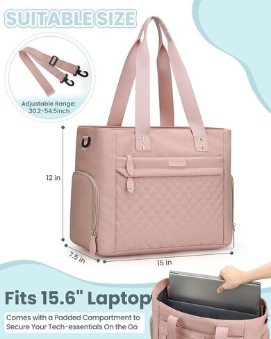 Diaper Bag Tote for Working Mom, Large Travel Baby Diaper Tote, Mommy Baby Bag for Boys and Girls in Kuwait