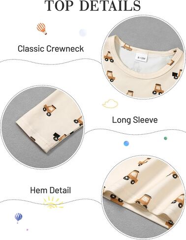 Wesidom Baby Boy Clothes Winter Winter Outfit 12-18 شهرًا in Kuwait