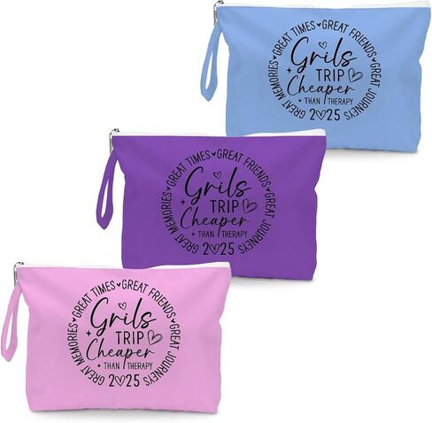 Fokongna 3pcs Girls Trip Gifts Bag Bag Wet Dry Bag Bag Bag Bag Favors for Swimsuit Bag Bag Bag Bag Bag Essentials للنساء ، و Gy Gym Gym Bag Bet Dry For Swimsuit Dirty Diaper Gipts in Kuwait
