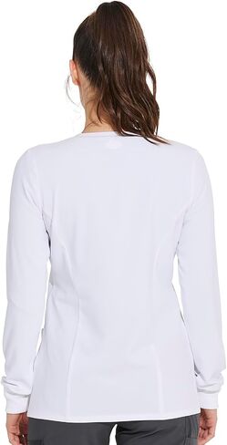 Dickies EDS Essentials Women Warm Up Scrubs Jacket Snap Front DK305 in Saudi Arabia